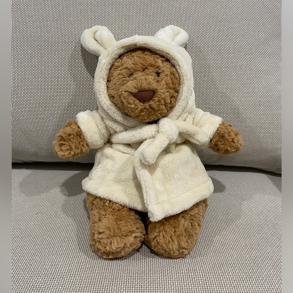 NWT Jellycat Barthelomew Bear - bathrobe